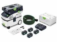 Akku Absaugmobil Absaug + Energie Set cleantec ctmc midi I-Plus 577672 - Festool