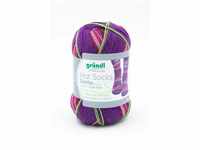 Sockenwolle Hot Socks Simila 100 g violett-lila-flieder-fuchsia-rost Sockenwolle -