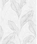 Guido Maria Kretschmer Vliestapete 10282-31 Fashion For Walls Floral Grau-wei&szlig; 10,05