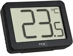 Tfa - Dostmann Thermometer Schwarz 30.1065.01