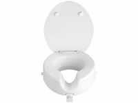 Wenko - Premium WC-Sitz Secura, mit Easy-Close Absenkautomatik, Weiß, Duroplast