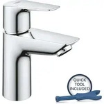 Grohe - Start Edge - Waschtischarmatur Mit Push-open Ablaufgarnitur, Verchromt