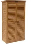 Habitat Et Jardin - Gartenschrank Space - 87 X 46.5 X 160 Cm - Braun