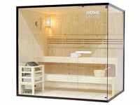 Home Deluxe - Traditionelle Sauna - Shadow - Größe XL - 200 x 150 x 190 cm -