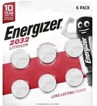 Energizer - Knopfzelle Cr 2032 3 V 6 St. 240 Mah Lithium Cr2032
