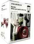 Ankarsrum Original Tritan Blender Mixeraufsatz F&uuml;r Akm...