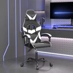 Gaming-stuhl Schwarz Und Wei&szlig; Kunstleder Vidaxl977189