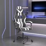 Gaming-stuhl Schwarz Und Wei&szlig; Kunstleder Vidaxl
