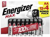 Energizer - Max Mignon (AA)-Batterie Alkali-Mangan 1.5 v 16 St.
