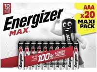 Energizer - Max Micro (AAA)-Batterie Alkali-Mangan 1.5 v 20 St.