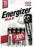 Energizer - Max Micro (aaa)-batterie Alkali-mangan 1.5 V 4 St.