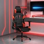 Gaming-stuhl Mit Fu&szlig;st&uuml;tze Schwarz Und Rot Kunstleder Vidaxl130528