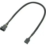 Pc-l&uuml;fter Verl&auml;ngerungskabel [1x Pc-l&uuml;fter Stecker 4pol. - 1x Pc-l&uuml;fter Buchse