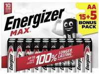 Max Mignon (AA)-Batterie Alkali-Mangan 1.5 v 20 St. - Energizer
