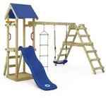 Spielhaus Spielturm Tinyloft Mit Schaukel & Rutsche, Kletterturm Mit Sandkasten,