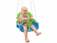 3-in-1 Kids Swing for Baby and Toddler 40x43x33 Garden Swing Outdoor Children - bunt