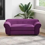 Hundesofa Burgunderrot 72x45x30 Cm Pl&uuml;sch - Vidaxl