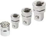 Ks Tools Gearplus Stecknuss-adapter-satz, Z&ouml;llig, 4-tlg - 503.4287