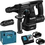 Makita - Akku Kombihammer Bohren Hammer Mei&szlig;eln Sdsplus 18v 24mm Dhr243rtjb