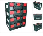 X 145 Set 4x System Werkzeug Koffer Stapelbar 396 X 296 X 145 Mm + 4x