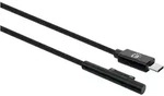 Manhattan Usb-kabel Usb-c&reg; Stecker, Surface Connect-stecker 1.80 M Schwarz 353632