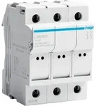 Sicherungshalter 32a 3p 400v L38 3 Module 10x38 Lsn503 - Hager
