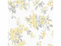 Laura Ashley Apple Blossom Sunshine Vliestapete - 10mx52cm - Sunshine