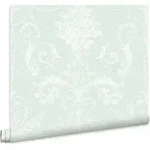 Laura Ashley Josette Duck Egg Vliestapete - 10mx52cm