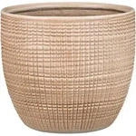 Scheurich - Corteza, Blumentopf Aus Keramik, Farbe: Canela, 18,8 Cm Durchmesser, 16,9