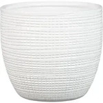 Scheurich - Corteza, Blumentopf Aus Keramik, Farbe: Panna, 25,5 Cm Durchmesser, 22,1