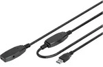 Usb-kabel Usb 3.2 Gen1 (usb 3.0 / Usb 3.1 Gen1) Usb-a Stecker, Usb-a Buchse 20.00 M