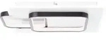 Brilliant - Lampe, Rezia Led Deckenleuchte 45x40cm Wei&szlig;/schwarz, 1x Led Integriert,