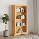 Vidaxl - B&uuml;cherschrank 4 F&auml;cher Mexiko-stil Kiefernholz 80x29x150 Cm