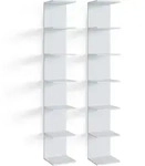 Wandregal Paolo, Wei&szlig;, 30 X 190 Cm 2er Set Vicco