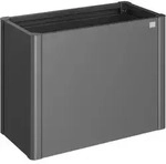 Pflanzbeet Belvedere Maxi Gr. 100 Dunkelgrau-metallic