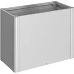 Pflanzbeet Belvedere Maxi Gr. 100 Silber-metallic