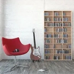 Vicco - Cd-regal Jukebox, Sonoma, 102 X 178 Cm