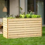Westmann - Holz Hochbeet, Kr&auml;uterbeet Xl, Natur, 170 X 70 X 90 Cm (l X B X H)
