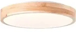 Brilliant - Lampe, Slimline Wand- Und Deckenleuchte 34cm Holz Hell/wei&szlig;, 1x Led