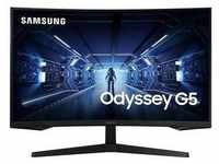 Samsung - Monitor Odyssey Gaming G55T 27' 2560x1440 (LC27G55TQBUXEN) (LC27G55TQBUXEN)