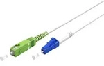 Goobay - Glasfaserkabel (ftth), Singlemode (os2) White, (simplex), 25 M, Sc-apc (8&deg;)