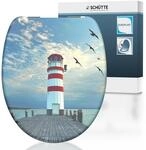 Sch&uuml;tte - Duroplast Wc-sitz Lighthouse, Mit Absenkautomatik
