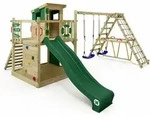 Spielturm Kletterger&uuml;st Smart Surf, Schaukel & Rutsche, Kletterturm Mit Sandkasten,