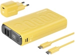 Realpower - Pb-20000 Power Pack Powerbank 20000 Mah Li-ion Usb, Usb-c&reg; Gelb