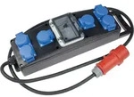 S2+ Vollgummi-steckdosenleiste 400v/16a/max. 11kw Ip44