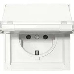 Gira Schuko-steckd. Kd + Bsf Gira Tx44 Reinwei&szlig; [441066], 4410 66