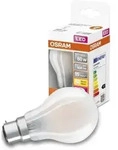 Osram Led Lampe Ersetzt 60w B22d Birne - A60 In Wei&szlig; 6,5w 806lm 2700k Dimmbar 1er