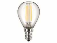 LED-Lampe 49084 Mini Globe Filament, E14, eek: f, 4,5 w, 470 lm, 2700 k, dimmbar -