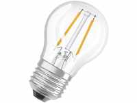 Filament led Lampe mit E27 Sockel, Tropfenform, Warmweiss (2700K), 4W, Ersatz...