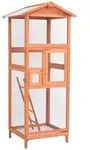 Vogelk&auml;fig 68x62x166 Cm Massivholz Fichte Vidaxl